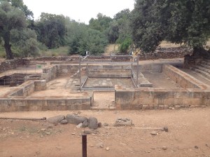 Where the golden calf stood and sacrifices made