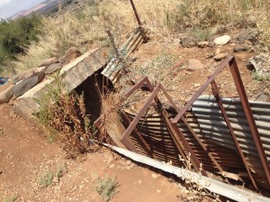 Trenches from 1967 Six Day War