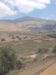 Overlooking Syrian valley